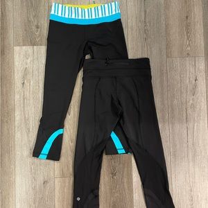 2 PAIRS!!! Lululemon Run: Inspire Crop